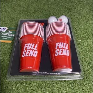 Nelk Full Send Beer Pong Set Brand New 100% Real